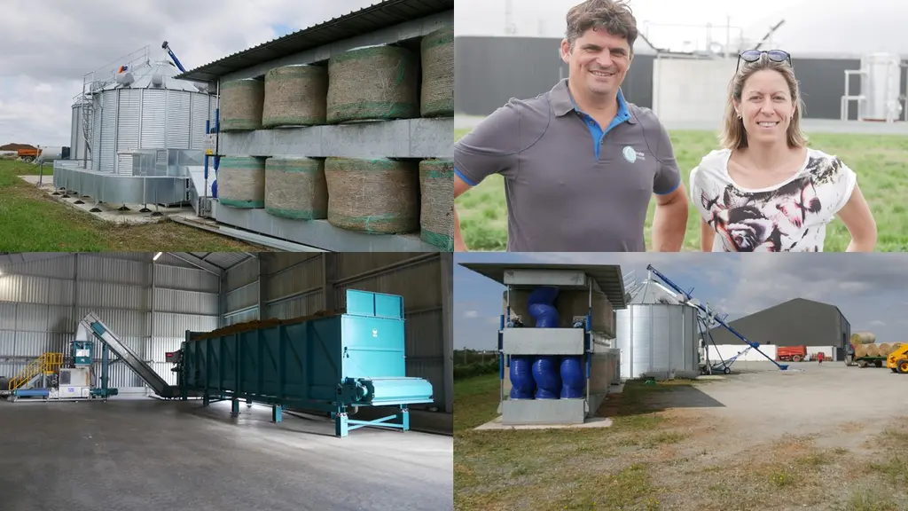 Le séchoir à céréales est une des voies de valorisation de la chaleur émise par l'installation de méthanisation avec cogénération.