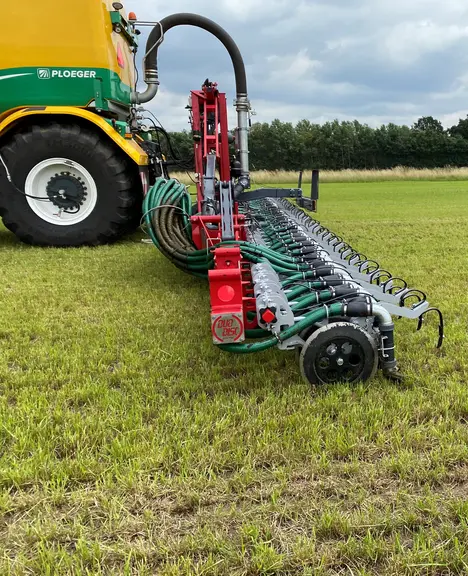 Injecteur de prairie à disques Evers importé par MapAgri