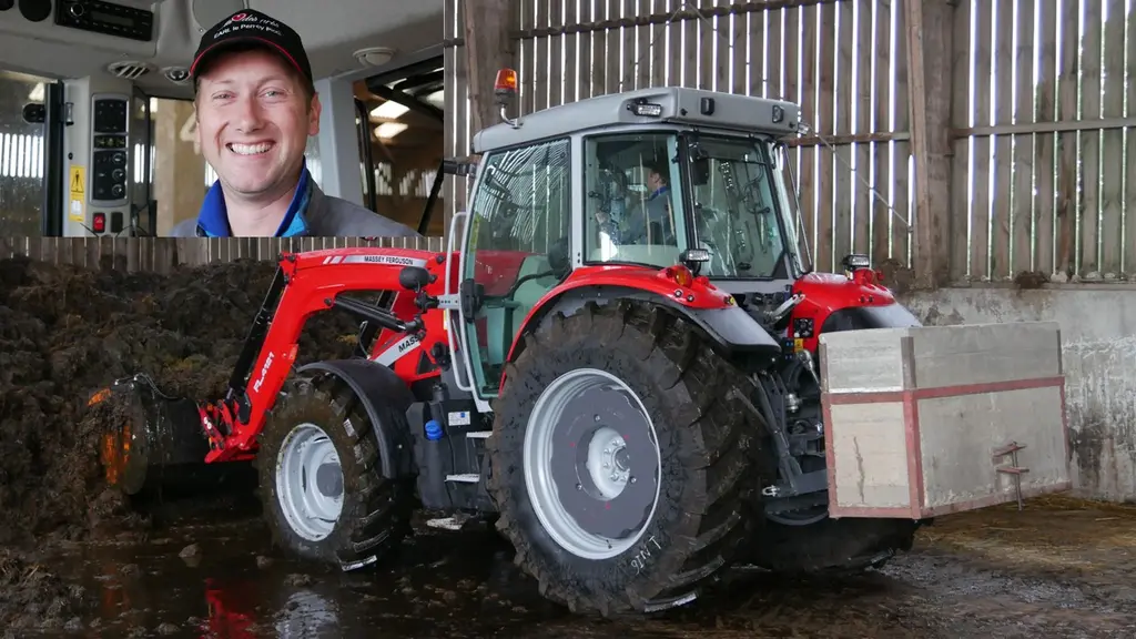 Éleveur à Val-de-Vie (Calvados), Sébastien Gautard a essayé le tracteur Massey Ferguson MF 5S.125 pendant une semaine.