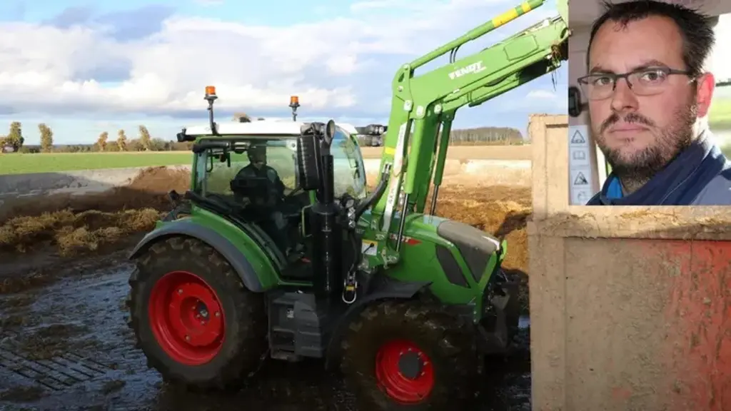 Antoine Ollivier, agriculteur à Plénée-Jugon dans les Côtes-d’Armor, a découvert pendant une semaine le Fendt 314 Vario équipé de la cabine Fendt One