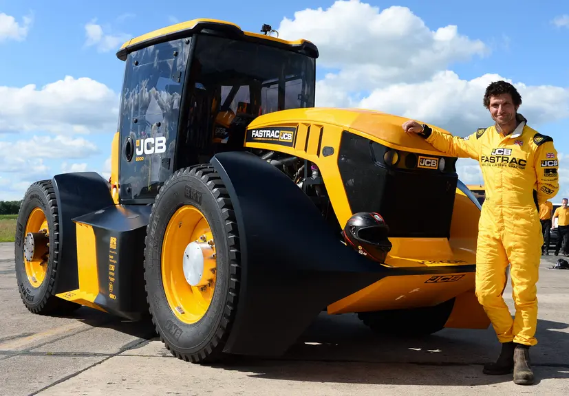 JCB Fastrac Record vitesse Réussir machinisme