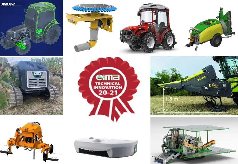 Palmarès des innovations techniques de l'Eima 2020