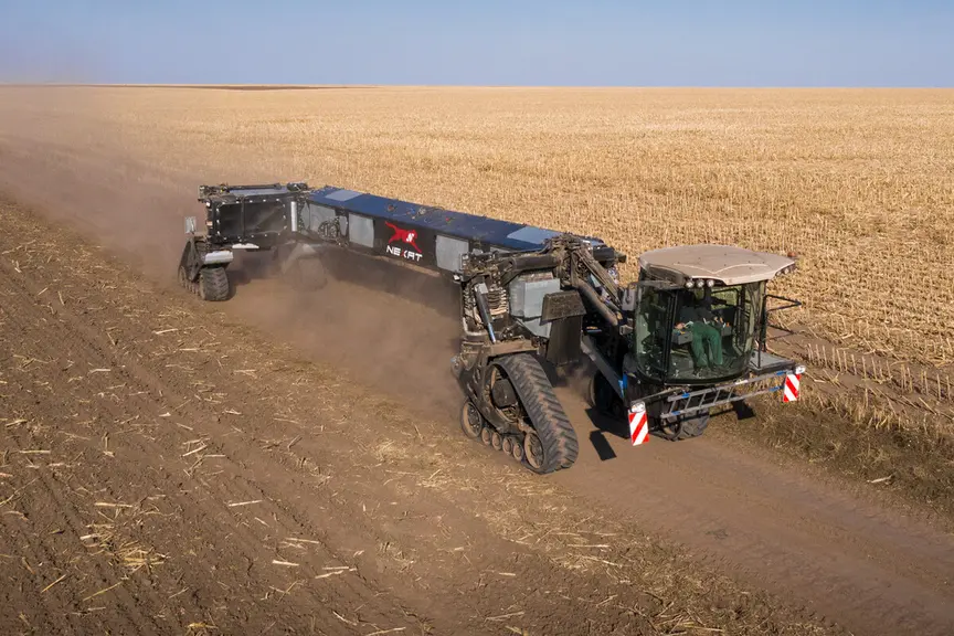 Le porte-outil Nexat a été récompensé d'une médaille d'or au palmarès de l'innovation d'Agritechnica 2022.
