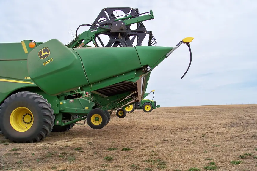 ORIA AGRICULTURE Headsight Header Height sur moissonneuse-batteuse John Deere