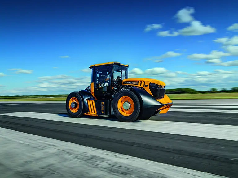 JCB Fastrac Record vitesse Réussir machinisme