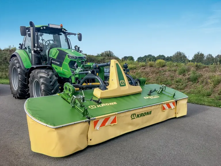 Faucheuse frontale à conditionneur Krone EasyCut F 400 CV Fold