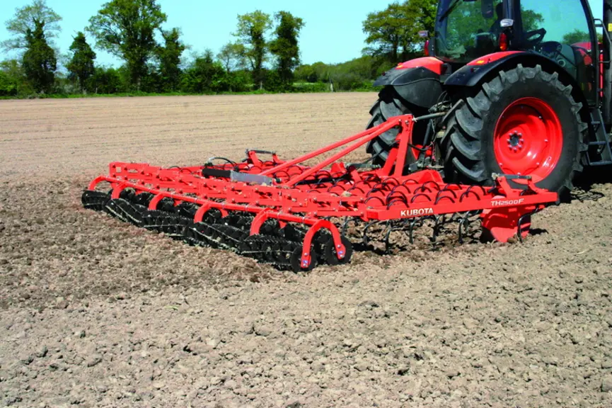 Vibroculteur Kubota © Kubota