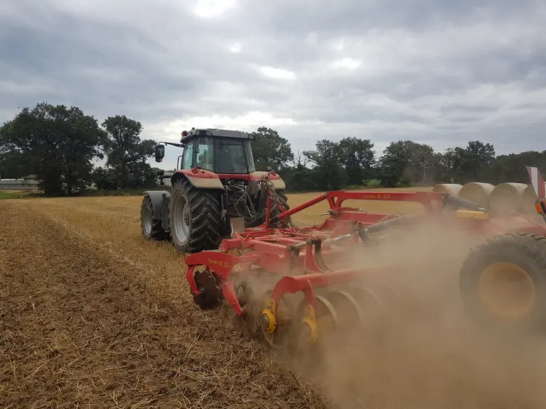 Essai du tracteur Massey Ferguson MF7718 S Exclusive  © W. Simonneau