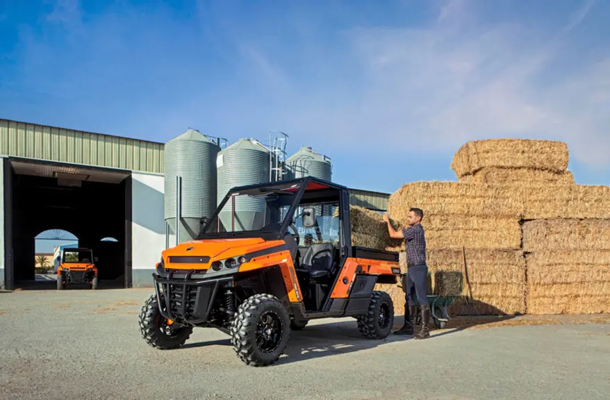 Le SSV Terrain DX4 de Corvus est équipé d'un moteur diesel. © Corvus