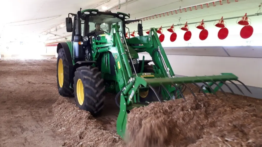 Essai du tracteur John Deere 6120M Premium avec chargeur 623R © S. Gautard