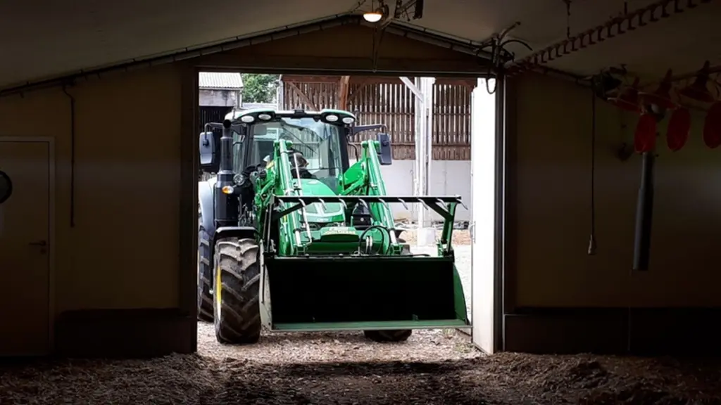Essai du tracteur John Deere 6120M Premium avec chargeur 623R © S. Gautard
