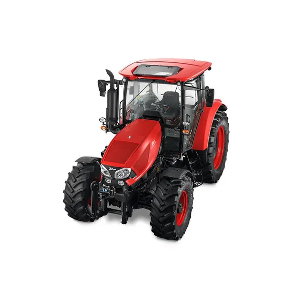 Le tracteur Forterra de Zetor est doté d'un toit vitré © Zetor