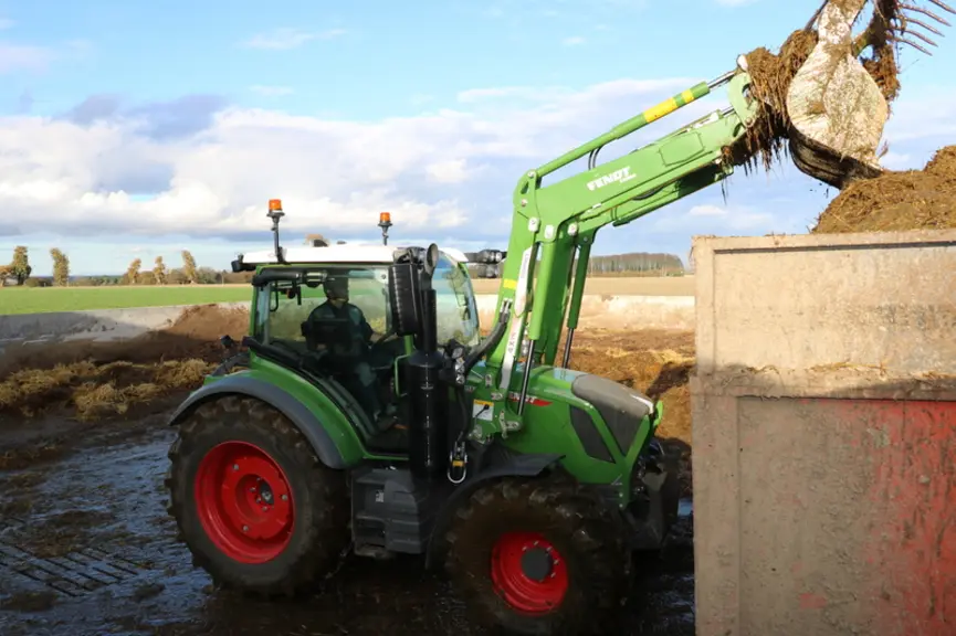 Le tracteur Fendt 314 Vario a été essayé à l’automne 2020 © M. Portier