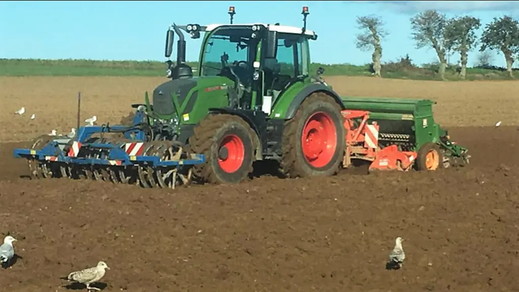 Le tracteur Fendt 314 Vario affiche une faible consommation de GNR. © A. Ollivier