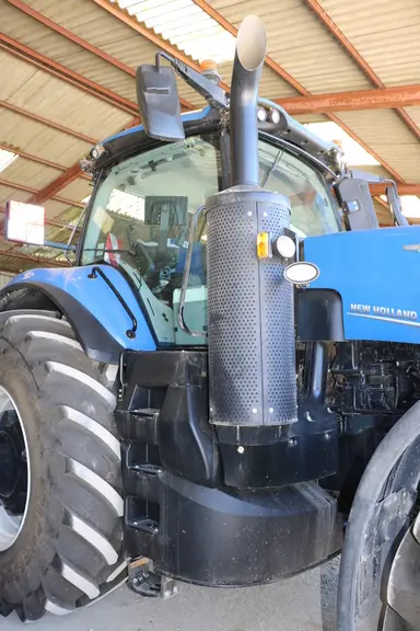 Le New Holland T8.380 Genesis utilise un système de dépollution sans EGR © M. Portier