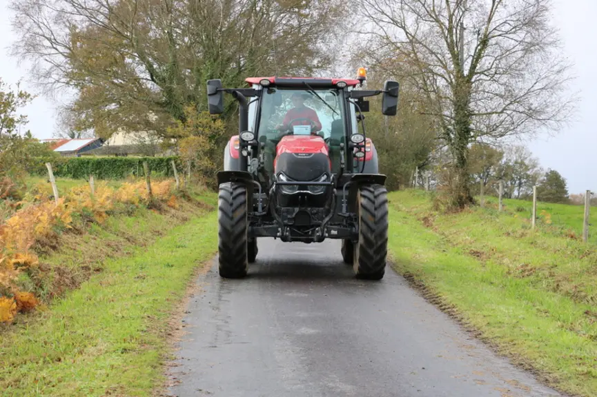 Le tracteur Case IH Vestrum 130 CVXDrive bénéficie d'un moteur coupleux bien relayé par la transmission à variation continue. © M. Portier