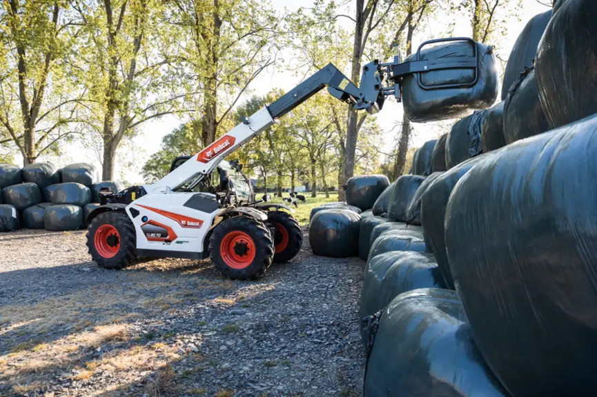 Un modèle compact de la série R Agri de Bobcat © Bobcat