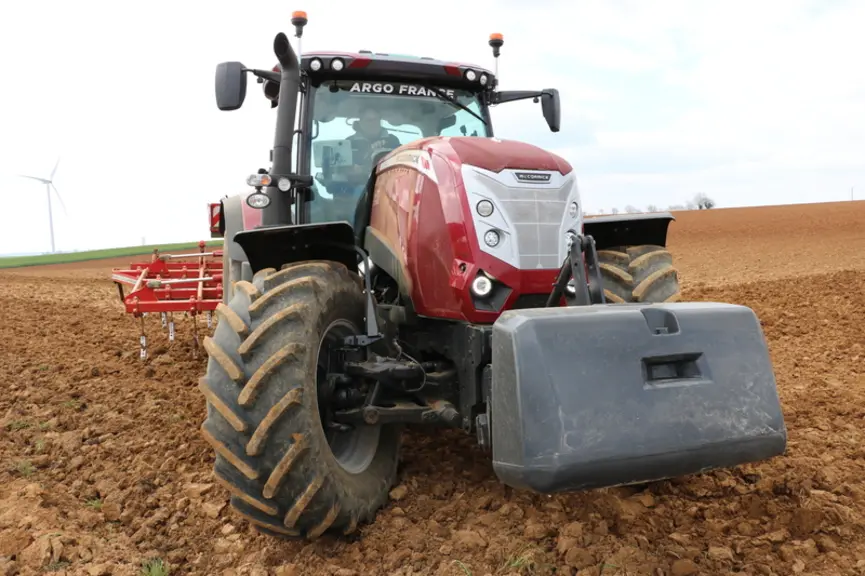 Essai du tracteur McCormick X7.624 VT-Drive