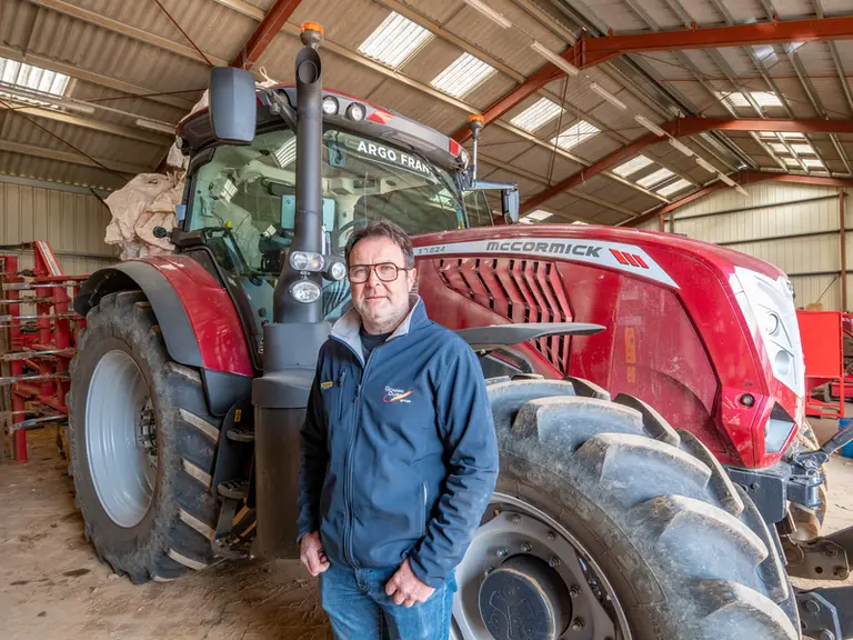 Essai du tracteur McCormick X7.624 VT-Drive par François Joulain