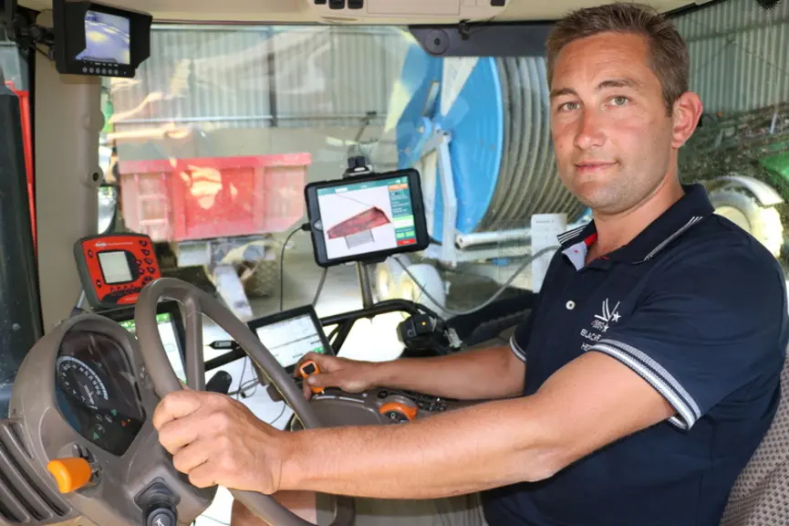 Hubert Caron, agriculteur à Graincourt-lès-Havrincourt (62), "J'apprécie de pouvoir mettre en œuvre la modulation, à la fois au semis avec un ancien s