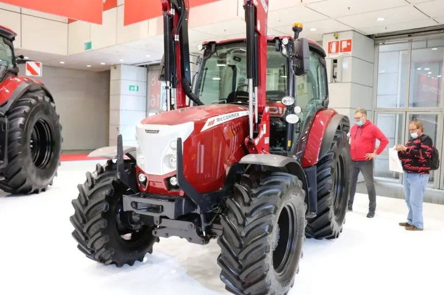 Les tracteurs McCormick X5 se déclinent en trois puissances de 95, 102 et 115 ch.