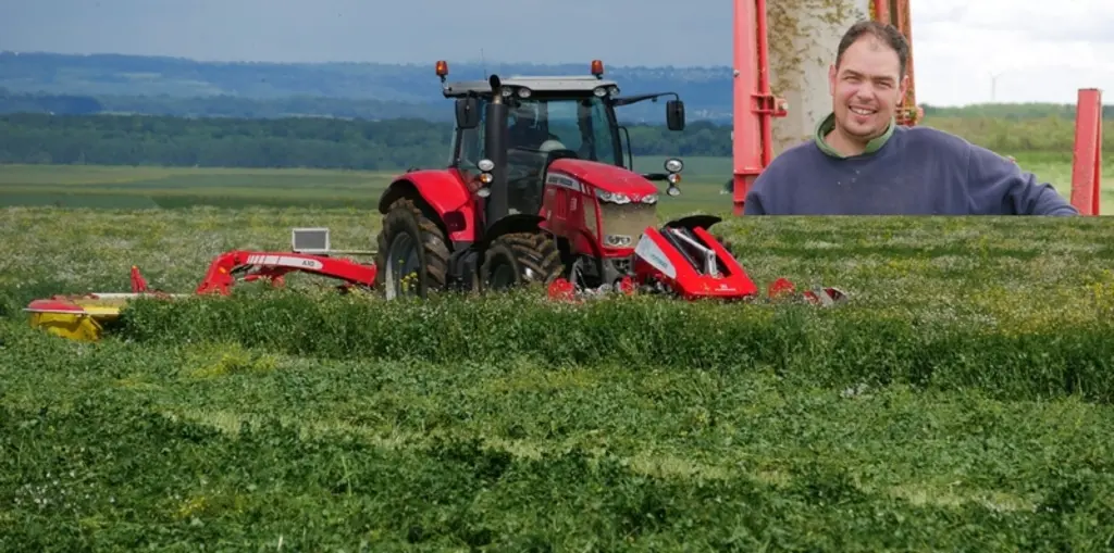 Combiné Pöttinger Novacat A10 Crossflow - "Il fauche et andaine sans demander beaucoup de puissance"