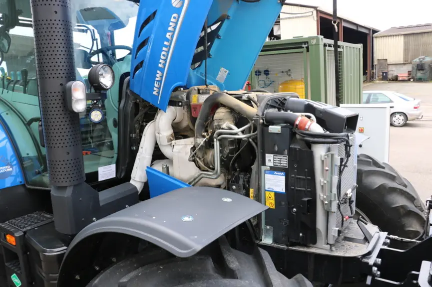 Le moteur FPT 6 cylindres 6,7 l est spécialement adapté pour fonctionner au GNV.