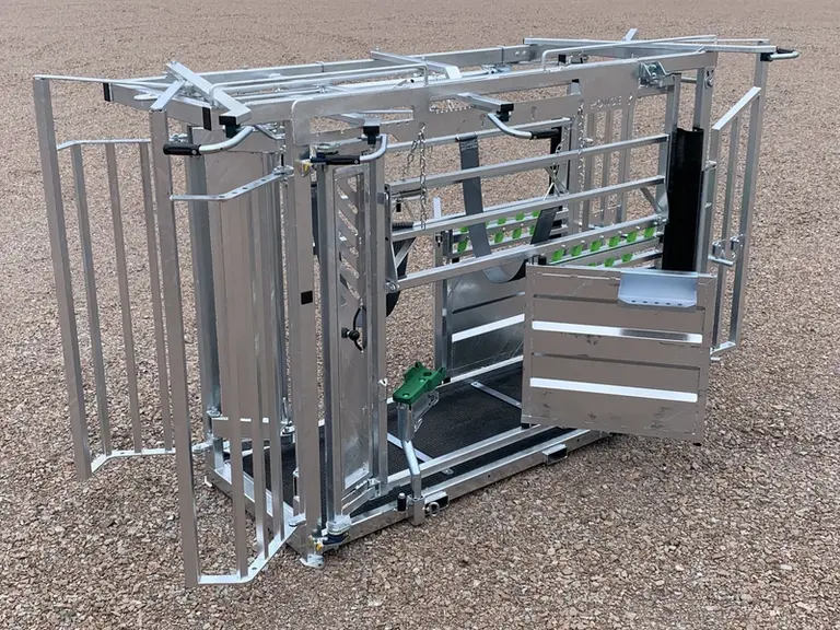 Les cages de contention Ponge sont entièrement galvanisées.