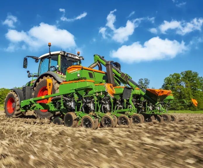 Avec le système SmartForce sur les semoirs Precea Super, Amazone s'assure d'une profondeur de travail constante quelles que soient les conditions.