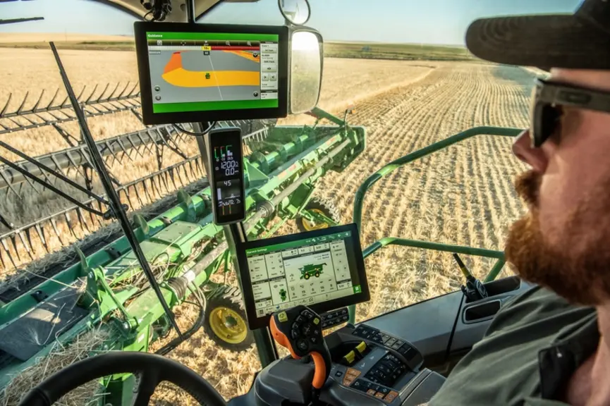 La nouvelle génération de consoles John Deere G5 est plus performante.