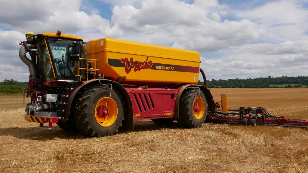 L'automoteur Vredo VT5536 affiche des performances de pompage élevées.