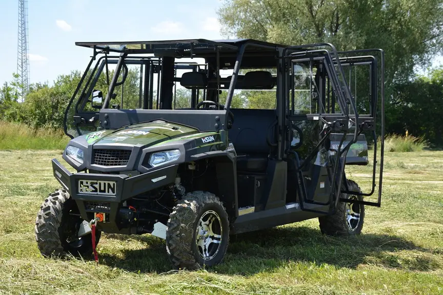 SSV électrique 4 places Hisun Farmer EV75 Crew avec cabine