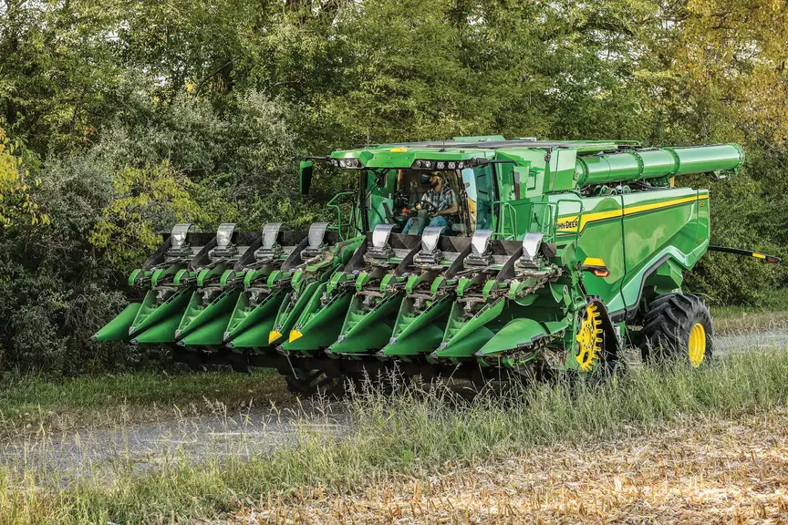 Chenilles moissonneuses-batteuses Réussir Machinisme