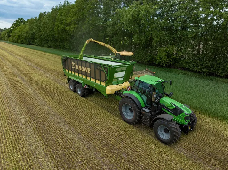 Les remorques GX à parois fixes sont plus légères de 600 kg.