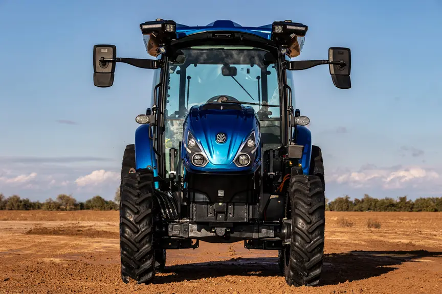 Le tracteur New Holland T4 Electric Power sera lancé commercialement à la fin 2023, en même temps que son équivalent chez Case IH.