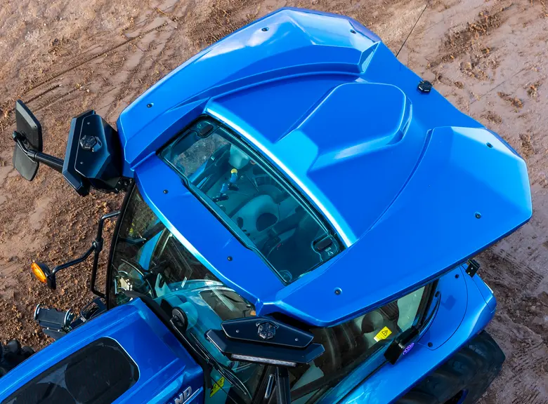 Le tracteur New Holland T4 Electric Power se recharge intégralement en une heure.