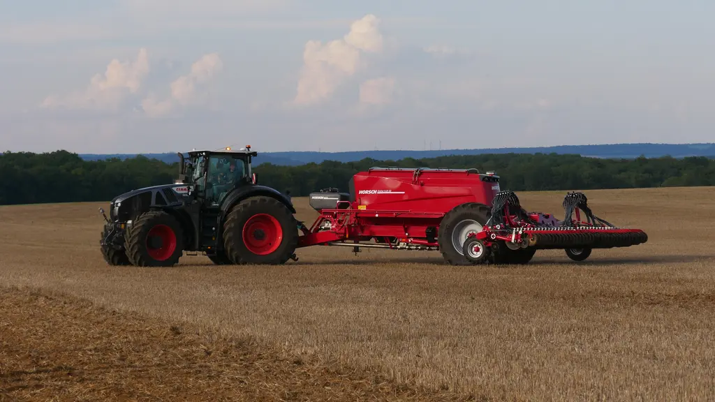 Sur les semoirs Horsch Avatar SD, le Minidrill sert de quatrième trémie.