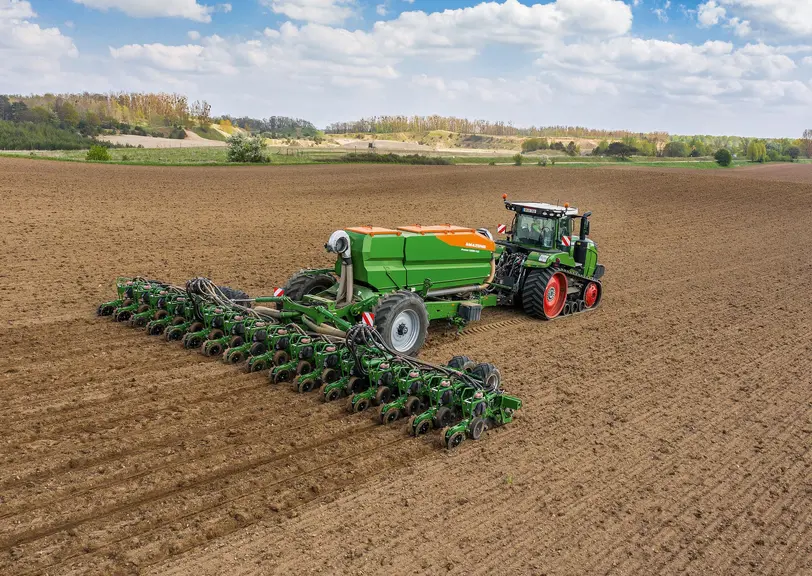 Le semoir Precea TCC d'Amazone sera prochainement décliné en interrangs de 45 et 50 cm.