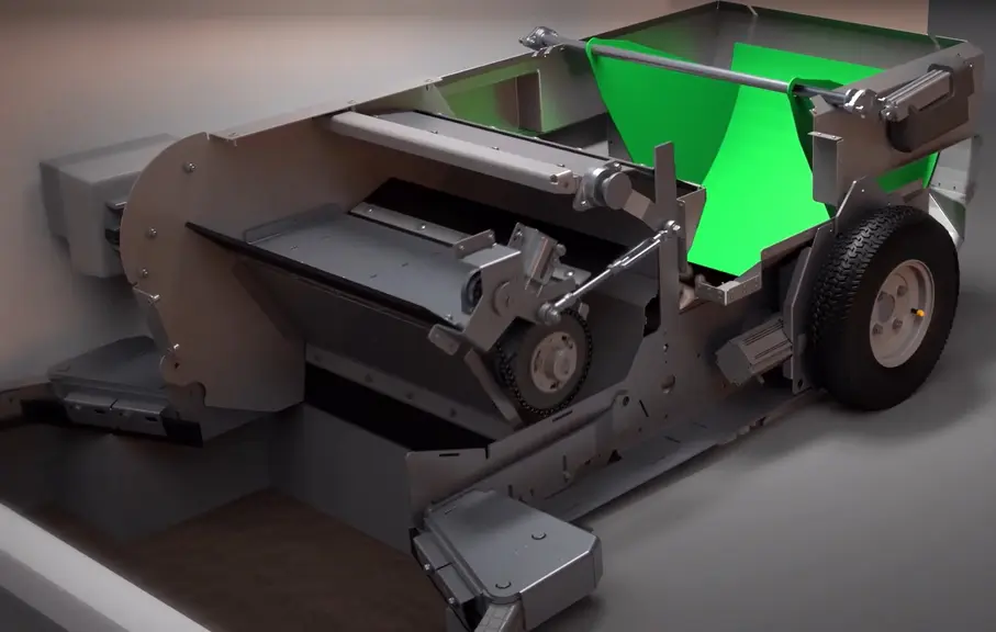Principe de fonctionnement du robot racleur Barn-E