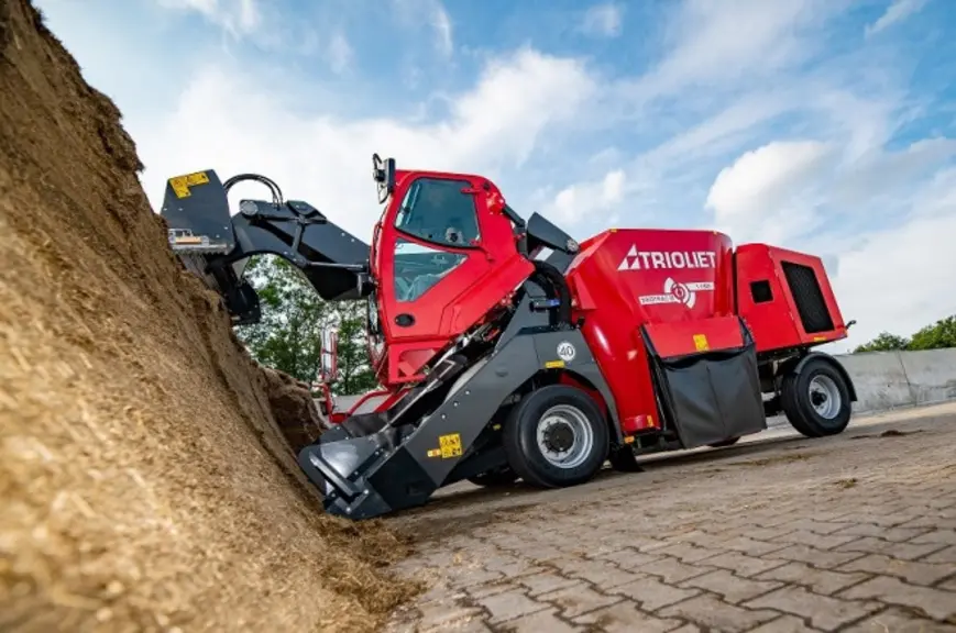 Désileuse automotrice Trioliet Triotrac M 1400