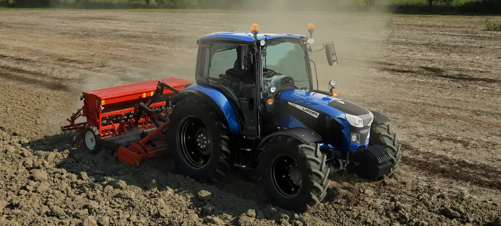 Tracteur Landini 5-085 au semis