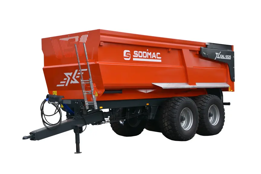 Remorque monocoque Sodimac Xeal 2 à deux essieux
