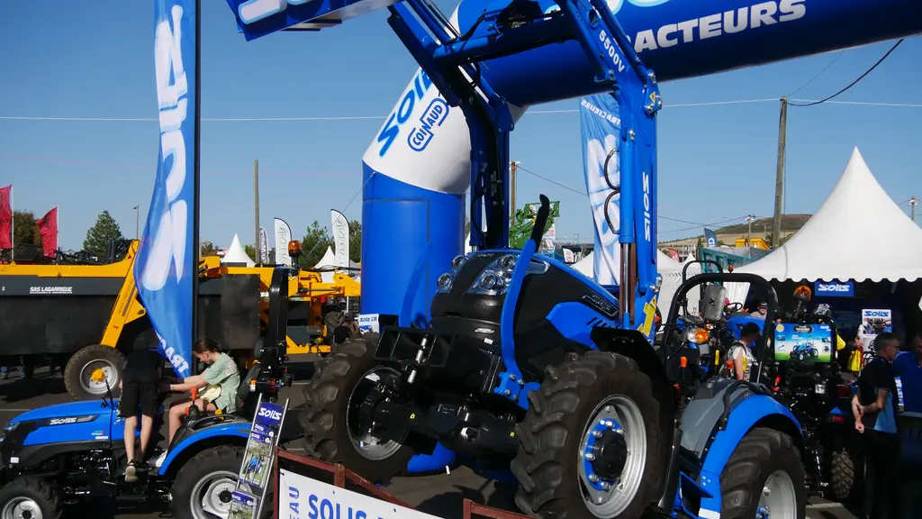 Tracteur Solis au Sommet de l'élevage 2022