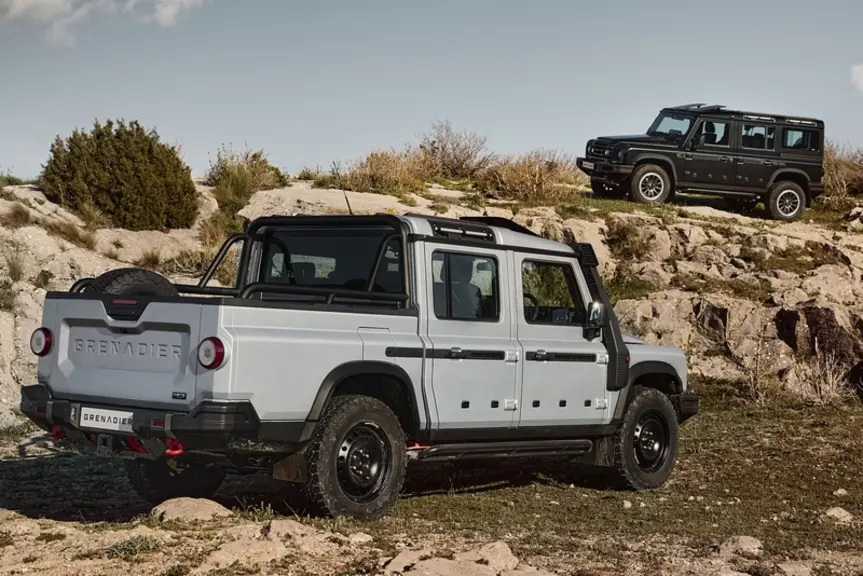 Le pick-up Grenadier Quartermaster d'Ineos Automotive est fabriqué en Moselle dans l'ancienne usine Smart de Hambach.