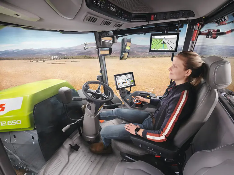 Cabine tracteur Claas Xerion 12