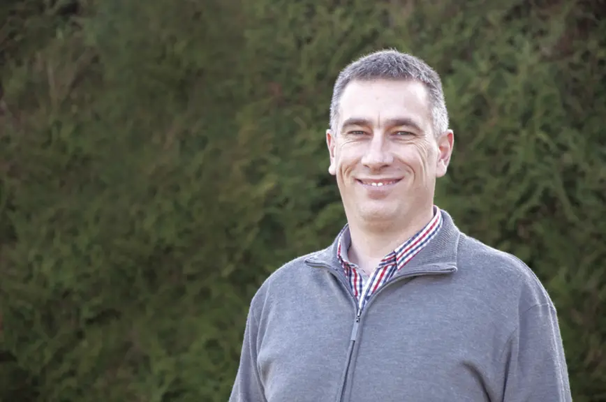 Damien Brun, ingénieur agroéquipements chez Arvalis