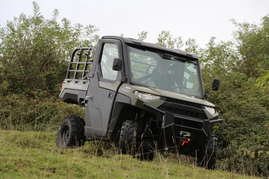 Le SSV se montre plus confortable que le quad.