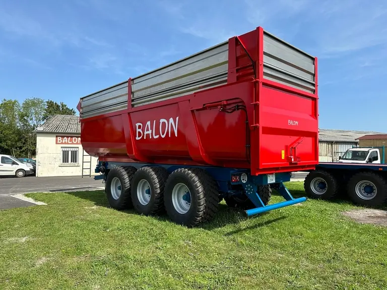 La nouvelle gamme de bennes Balon sera testée cet automne et cet hiver avant sa commercialisation définitive au printemps prochain.