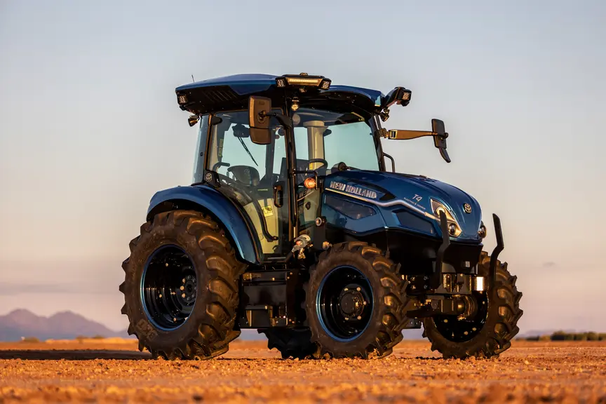 Tracteur électrique New Holland T4 