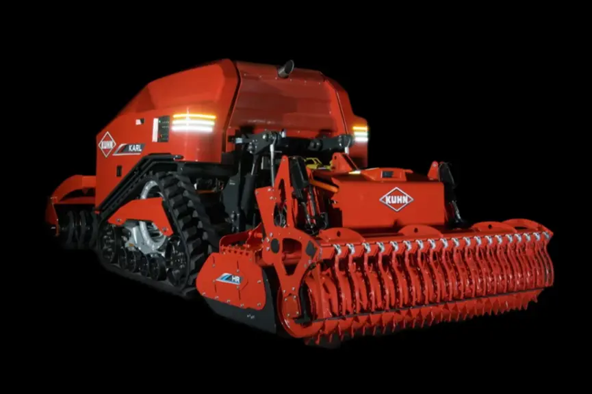 Kuhn présentera son robot Karl au salon Agritechnica.